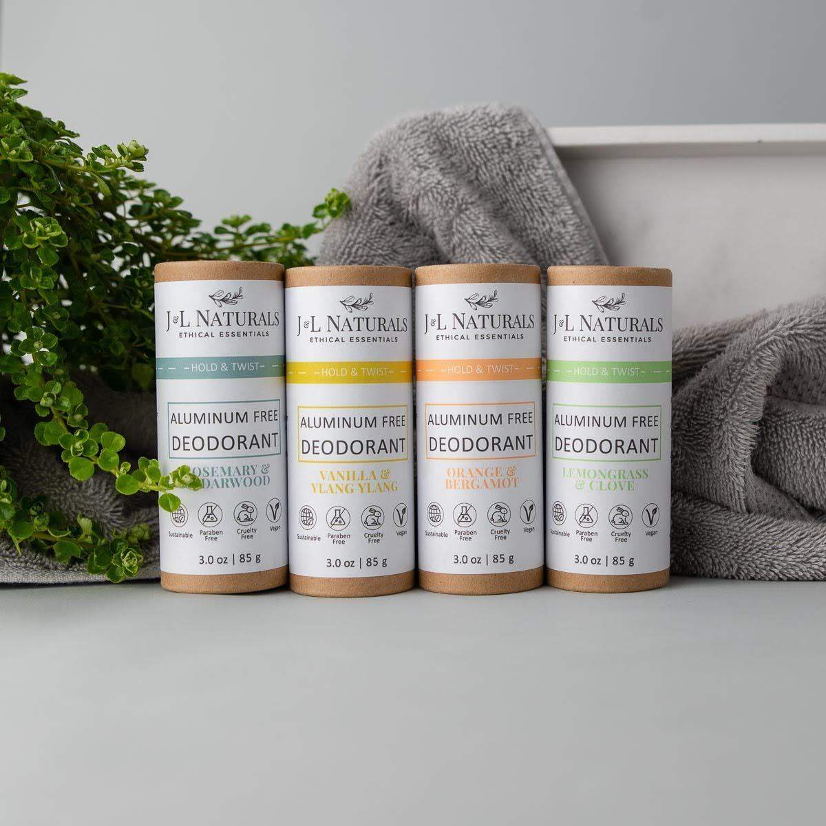 Aluminum-Fri Deodorant 4pack