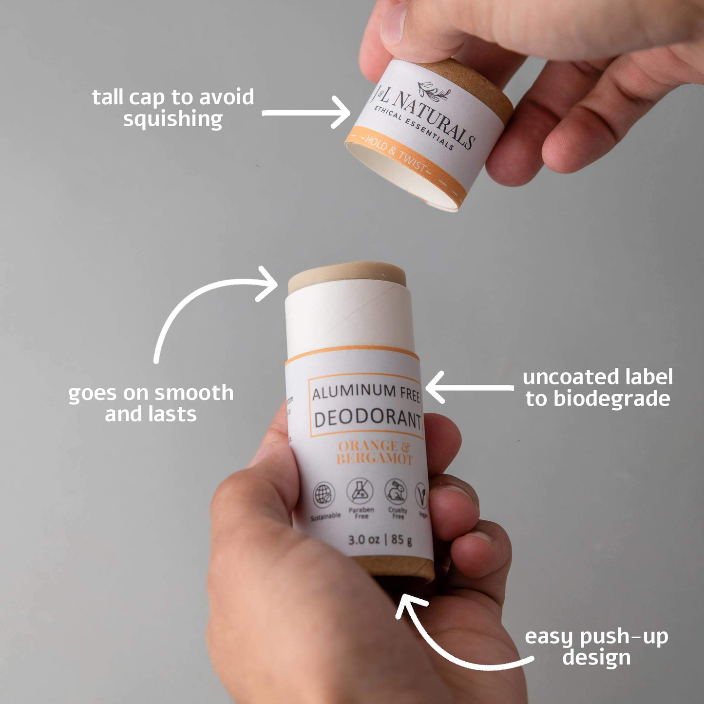 Aluminum-Fri Deodorant 4pack